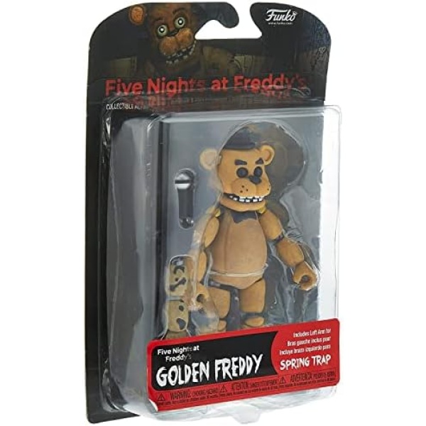 POP Funko Five Nights at Freddy's Articulated Golden Freddy Action Figure,, Multicolor, 5.5 inches