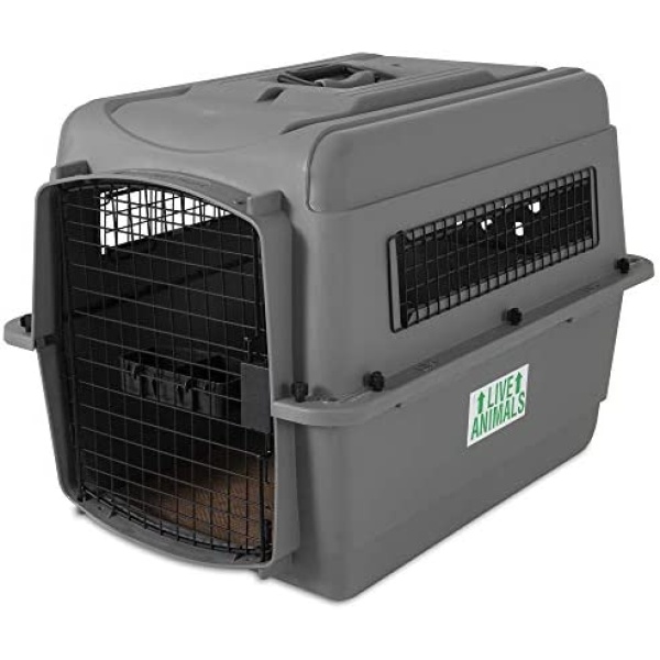 Petmate 00200 Sky Kennel for Pets from 25 to 30-Pound, Light Gray