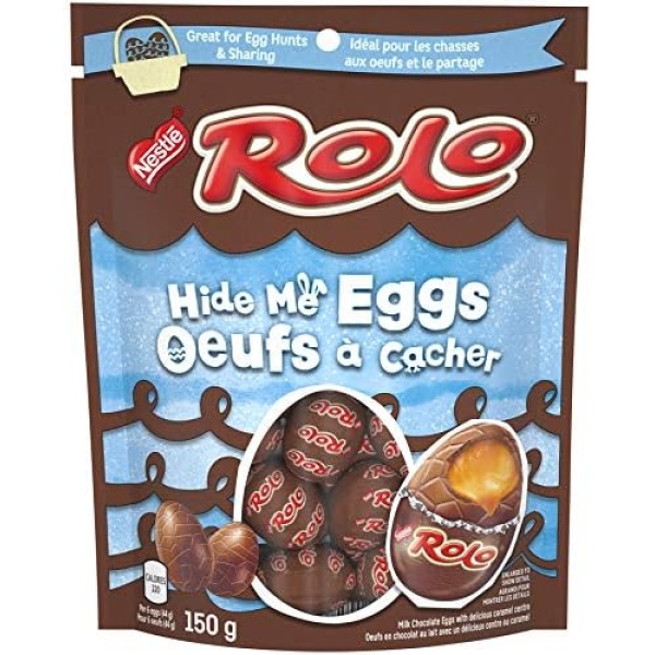 ROLO NESTLÉ ROLO Easter Hide Me Chocolate Eggs, 150 Grams