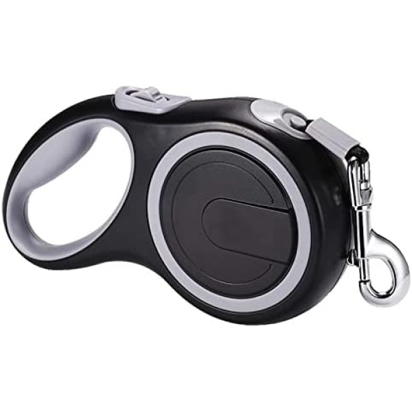 Retractable Dog Leash, 16 FT Dog Walking Leash for Small to Large Dogs up to 110 lbs, One Button Break & Lock, Heavy Duty No Tangle