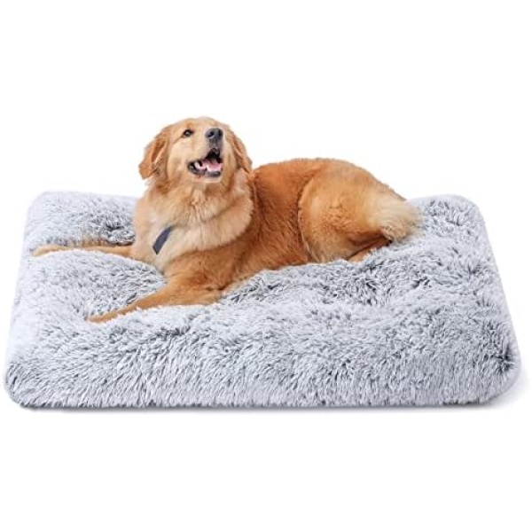 Sycoodeal Dog Bed Mat for Medium & Large Dogs (Grey)