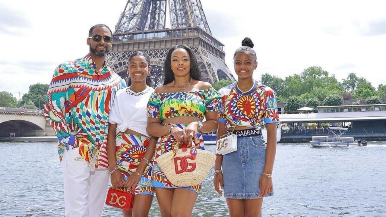 The Rodriguez Family Wore Full Dolce & Gabbana Looks in Paris, France