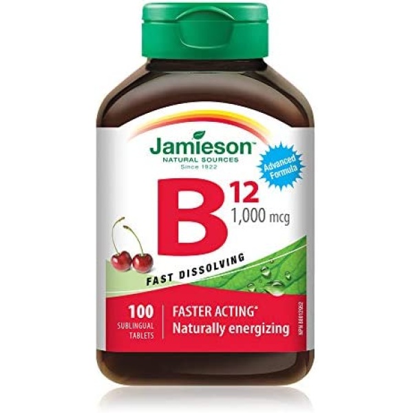 Vitamin B12 Methylcobalamin 1,000 mcg Fast-Dissolving Tablets