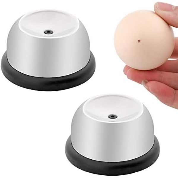 2 Pieces Endurance Egg Piercer Stainless Steel Egg Prickers Egg Puncher Tools Egg Hole Piercing Tool for Kitchen Bakery