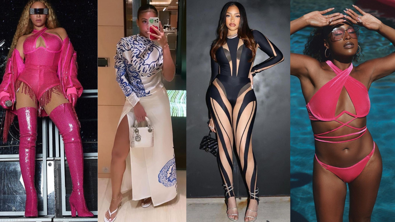 Beyonce and Issa Rae in Ivy Park, Lori Harvey in Ferragamo, Jodie Woods in Mugler & More