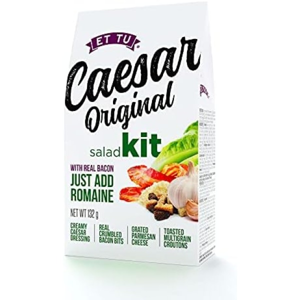 ET TU Caesar Original Family Size Salad Kit - 6 Pack