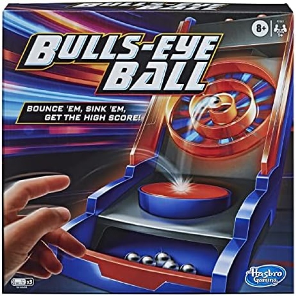 Hasbro Gaming Bulls-Eye Ball Game for Kids Ages 8 and Up, Active Electronic Game for 1 or More Players, Features 5 Exciting Modes