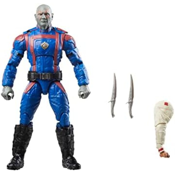 Marvel Legends Series Drax, Guardians of The Galaxy Vol. 3 6-Inch Collectible Action Figures, Toys for Ages 4 and Up