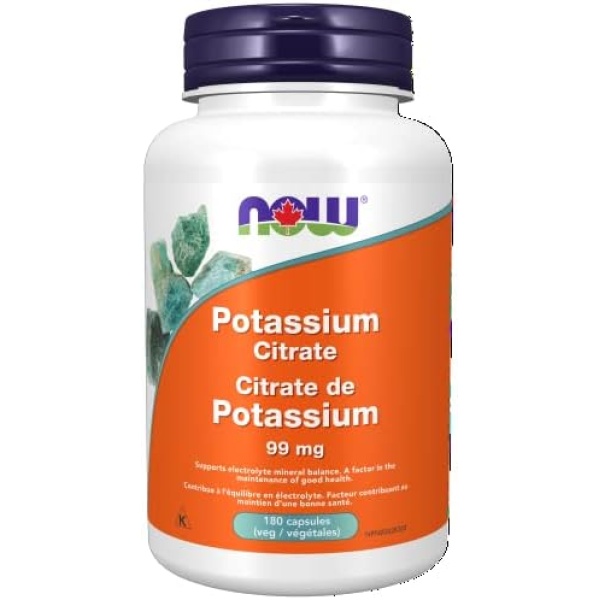 Now Foods Potassium Citrate 99mg 180cap