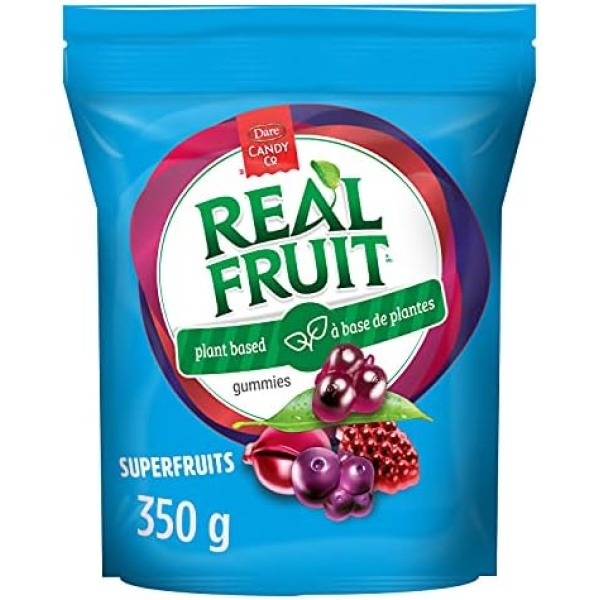 REALFRUIT Superfruit Plant Based Candy, 350g, 1 Count