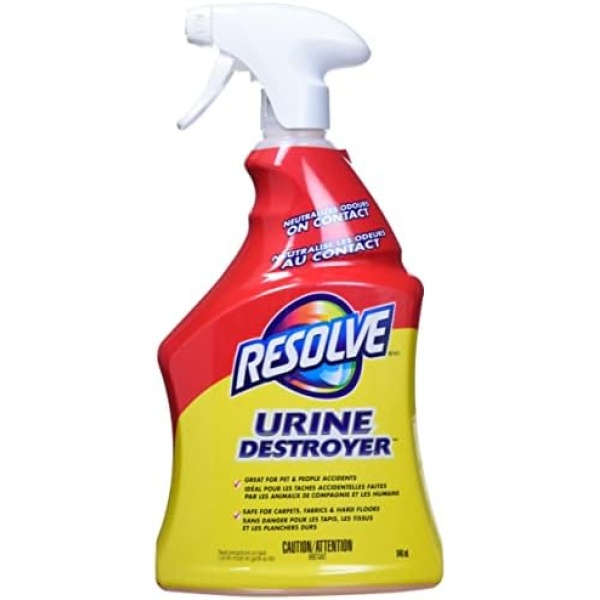 Resolve, Urine Destroyer, 946ml, Clean & Neutralizes Odours on Carpet, Fabric & Hardwood