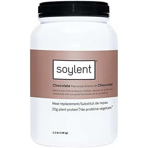 Soylent Complete Nutrition Meal Replacement Protein Powder, Chocolate - Plant Based Vegan Protein, Perfect for Shakes & Smoothies - 1.08 kg