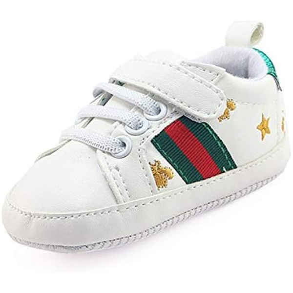 Unitysow Baby Boys Girls Toddler Sneaker Soft Anti-Slip Sole Newborn Infant First Walkers Shoes