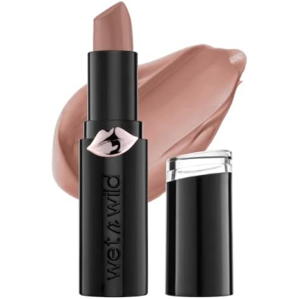 Wet n Wild Liquid Lipstick Mega Last Matte Lip Color Makeup Nude Skin-ny Dipping ,3.Grams)