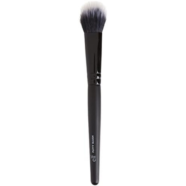 e.l.f. Cosmetics Putty Blush Brush, Vegan Makeup Tool, Easily Applies and Blends Cream Formulas, 1 Count ( Packaging May Vary )