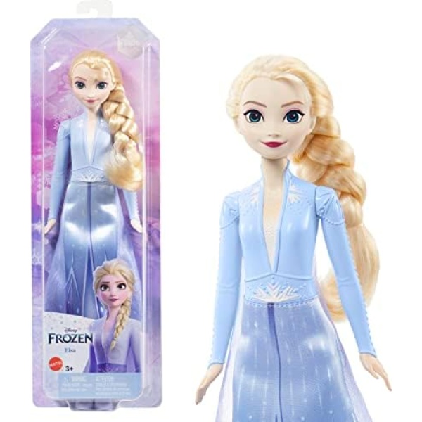 Disney Frozen Elsa Fashion Doll & Accessory, Signature Look, Toy Inspired by the Movie Disney Frozen 2