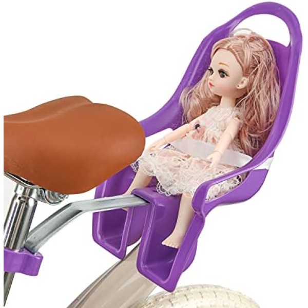 EIRONA Bicycle Doll Seat with DIY Decal for Kids Bike, Girls Bike Accessories