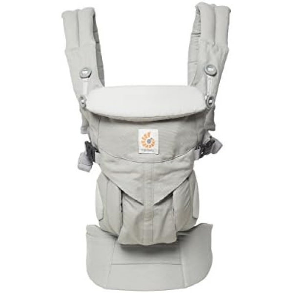 Ergobaby Carrier, Omni 360 All Carry Positions Baby Carrier, Pearl Grey