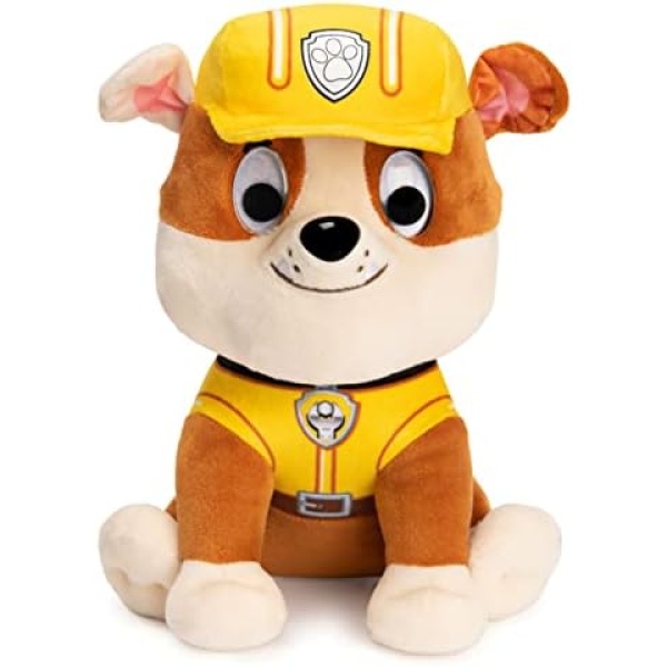 GUND Paw Patrol Rubble in Signature Construction Uniform for Ages 1 and Up, 9”