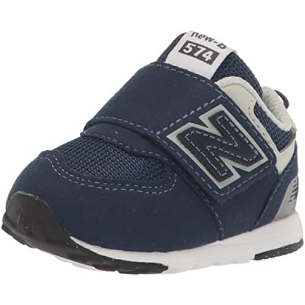 New Balance Baby-Boys 574 New-B V1 Hook & Loop Sneaker