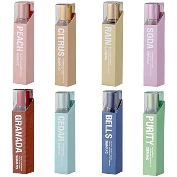 Pheromone Perfume- Roll-On Perfume- Pheromone Perfume Oil 8 Pcs Lusty Roll-On Perfume Natural Fragrance Lure Portable Perfume Small And Portable Lusty Roll-On Perfume Roll On Pocket Perfume