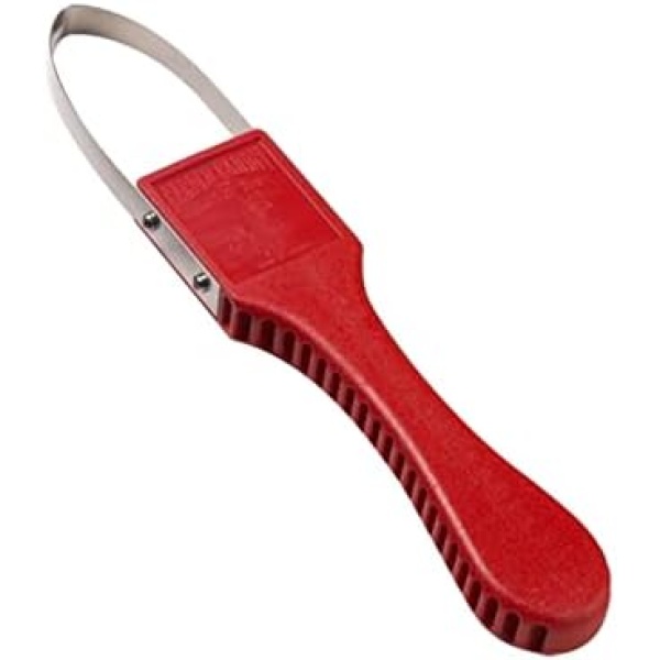 Garden Bandit Hand Loop Weeder, Weeding Tools Gardening, Weeder Tool for Gardening and Yard Work, Weed Cutter/Remover, Garden Accessory for Gardening, Lawn, Yard Work(Red)