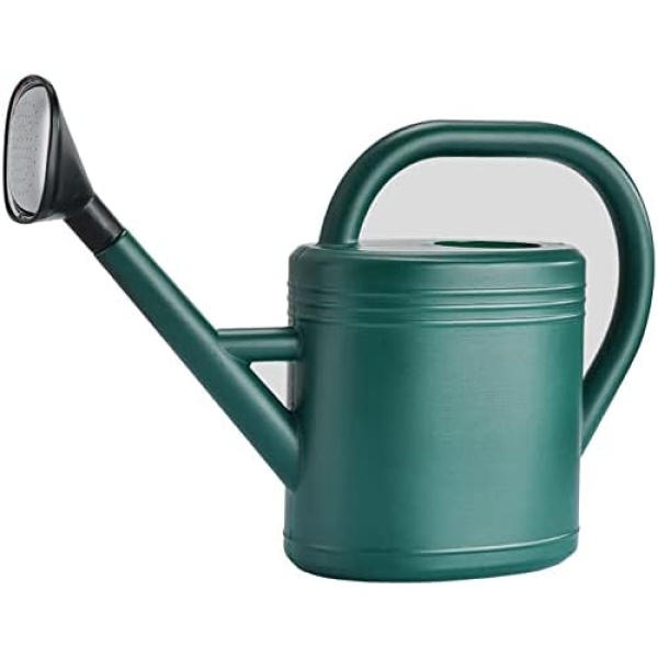 GeTeLe Watering Can 0.9 Gallon for Indoor Plants, Garden Watering Cans Outdoor Plant House Flower, Gallon Watering Can Large Long Spout with Detachable Sprinkler Head