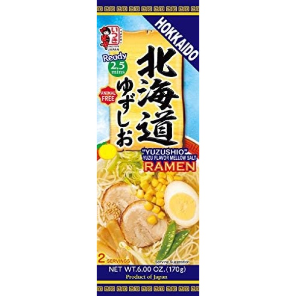 Itsuki Foods Hokkaido Yuzu Shio Mellow Salt Ramen