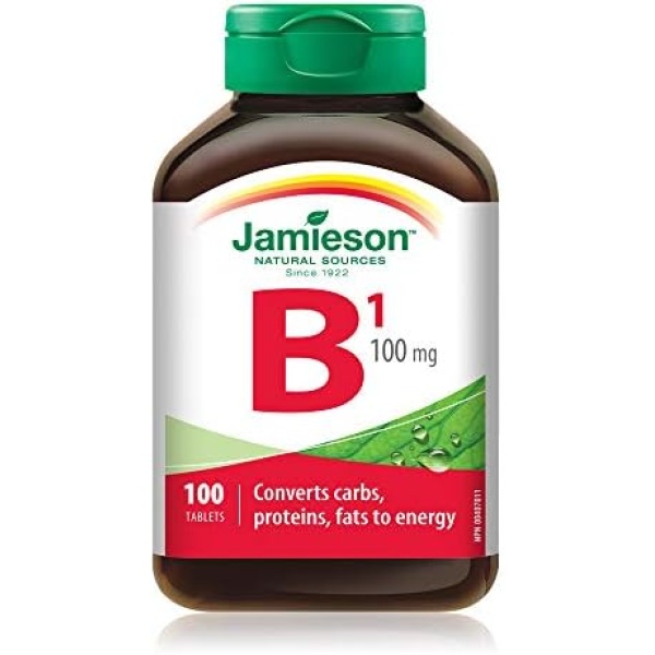 Jamieson Vitamin B1 Thiamine 100 mg