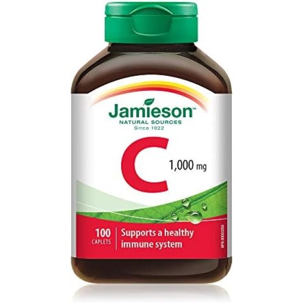 Jamieson Vitamin C 1,000 mg, 100 Count (Pack of 1)