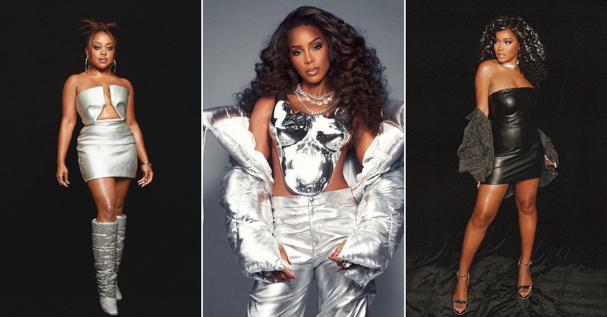 Keke Palmer in Sergio Hudson, Kelly Rowland in Buerlangma, Gabrielle Union in Stella McCartney and More