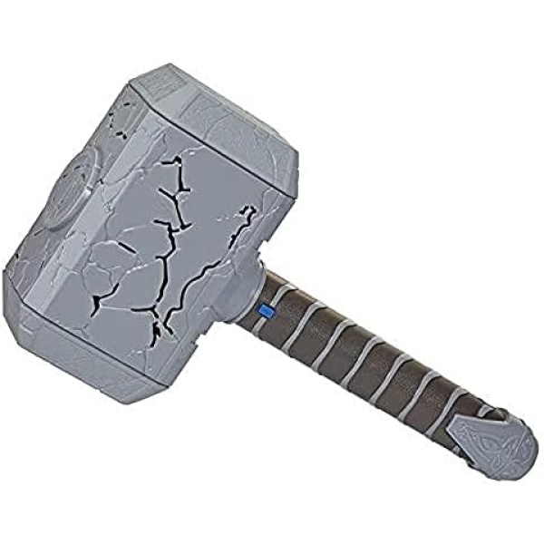 Marvel Studios’ Thor: Love and Thunder Mighty FX Mjolnir Electronic Hammer Roleplay Toy with Lights, Sound FX, Toys for Kids Ages 5 and Up