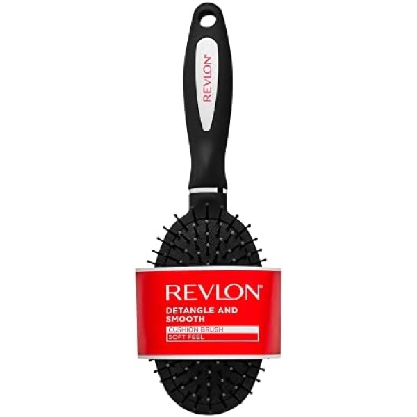 Revlon Detangle & Smooth Black Cushion Hair Brush