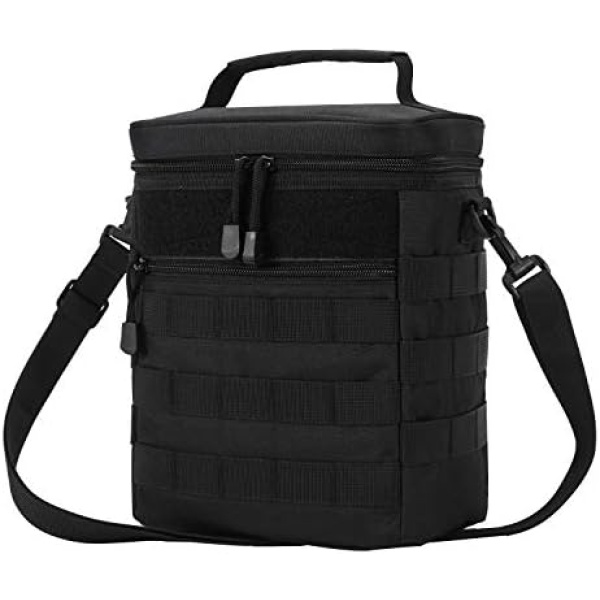 Tactical Lunch Bag Military Molle Lunch Box Picnic Beach Leak Proof Lunch Kit Tote Bag