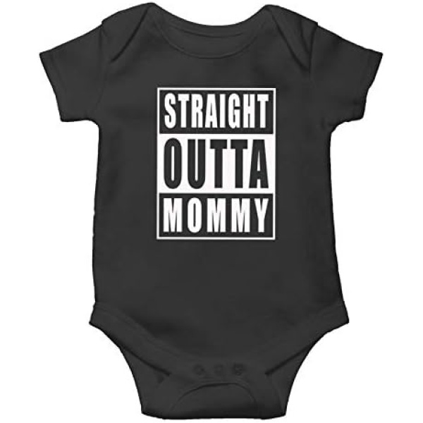 Witty Fashions Straight Outta Mommy - Funny for Mom - Infant Baby Bodysuit