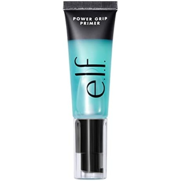 e.l.f. Cosmetics Power Grip Primer, Gel-Based & Hydrating Face Primer For Smoothing Skin & Gripping Makeup, Moisturizes & Primes, 6 Oz, Clear, 0.811 ml (Pack of 1)