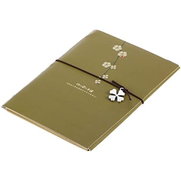 BESTOYARD 4Pcs Notebook for Work Retro Notebook Dairy Book memo pad Notepad Stationery Simple