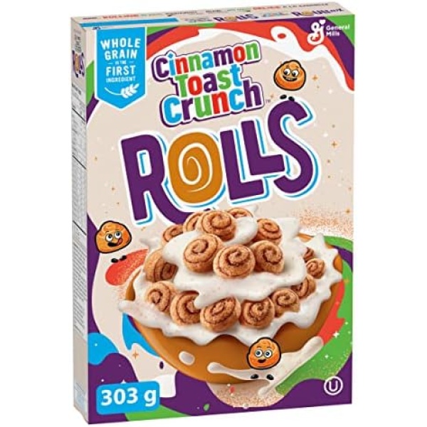 CINNAMON TOAST CRUNCH Rolls Cereal, 303 Grams