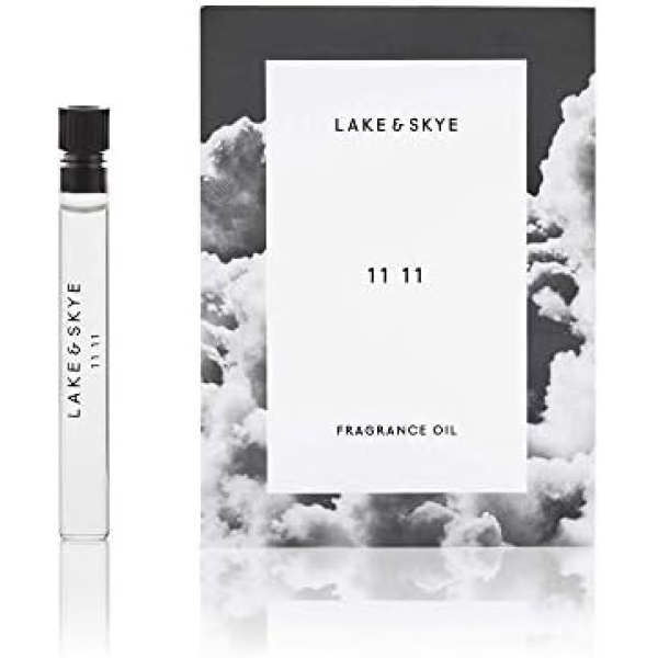 LAKE & SKYE 11 11 - Rollerball Fragrance Oil - Well Known Unisex Fragrance Collection With a Musky Blend of Natural White Ambers. Sample Size.