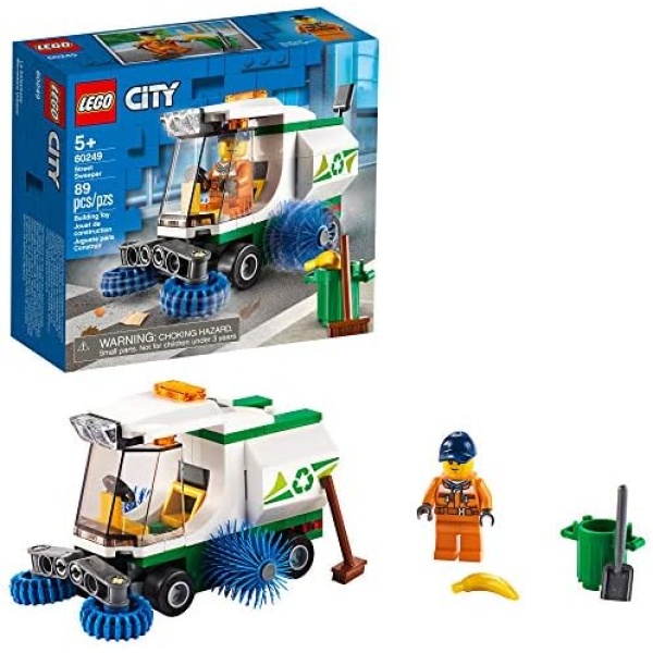 LEGO City Street Sweeper 60249 Construction Toy, Cool Building Toy for Kids, New 2020 (89 Pieces)