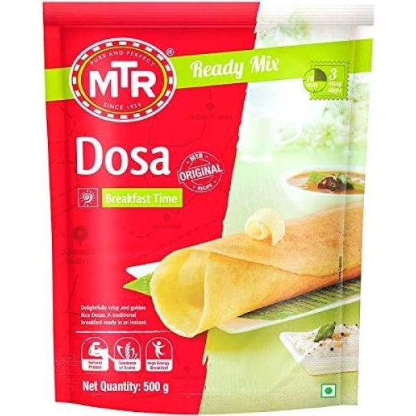 MTR Instant Dosa Mix - 500g - Pack of 2