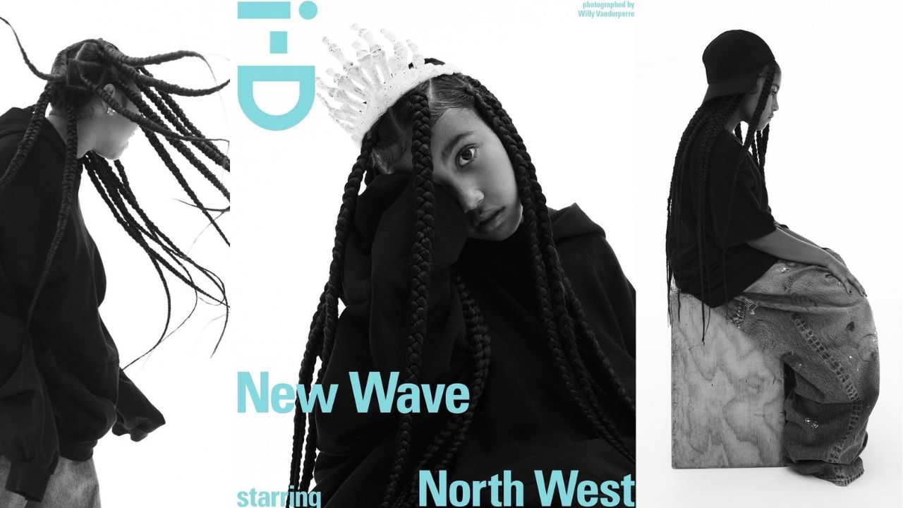 North West is the Latest Cover Girl for i-D Fall/Winter 2023 The New Wave Issue – Fashion Bomb Daily