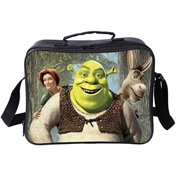 UMocan Teen Shrek Insulated Lunch Kit-Portable Leakproof Lunch Kit Waterproof Travel Lunch Kit for Picnic/Camping