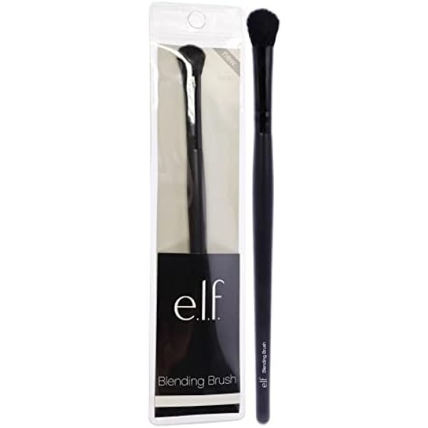 e.l.f. Blending Brush, Vegan Makeup Tool, Effortlessly Blends Eyeshadow & Concealer, For Wet & Dry Products