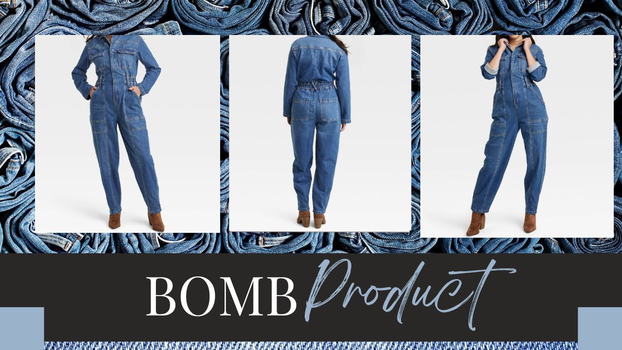 Add this Stylish Denim Jumpsuit from Target to Your Fall Collection – Fashion Bomb Daily