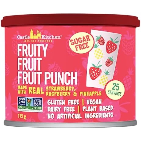 Castle Kitchen Sugar Free Fruity Fruit Fruit Punch