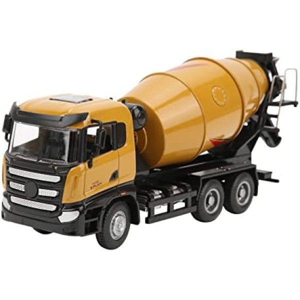 Cement Mixer Truck,1/50 Scale Cement Toy Truck Alloy Construction Cement Mixer Vehicles Toy Truck for Boys and Girls Age Over 8 Model Toys Car Model Machine