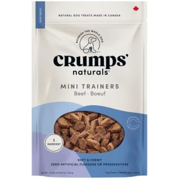 Crumps' Naturals Mt Mini Trainers Beef (Semi-Moist) (1 Pack)300g/10.6oz