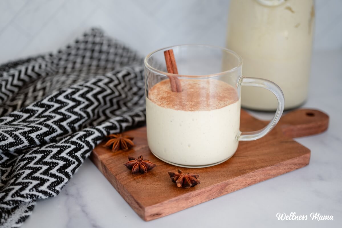 homemade eggnog