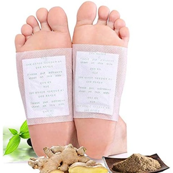 Foot Pads,(100pcs) Cleansing Foot Pads for Foot Care,Foot Care Product,Ginger Foot Pacthes (Ginger)